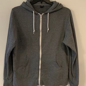 Gray Zip-Up